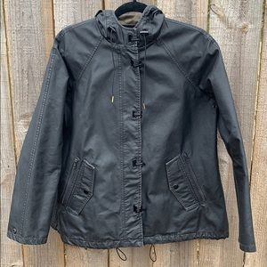 Madewell waxed cotton raincoat